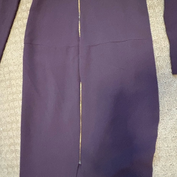 Roland Mouret Purple Long Sleeve Dress - Picture 6 of 6